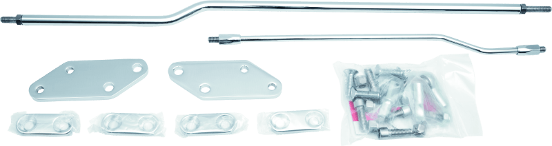 Kuryakyn 03-08 Dyna Forward Control Extenders Chrome - Powersports Haven
