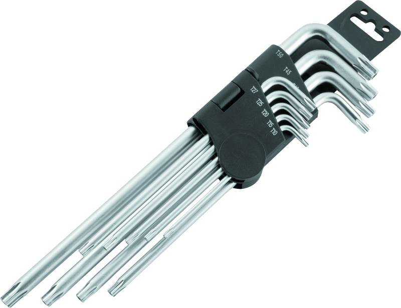 BikeMaster 9-pc Ball End Long Wrench Set - Torx - Powersports Haven