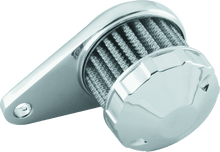 Load image into Gallery viewer, Bikers Choice Chrome Crankcase Breather With Mount 3/8 Hose Custom - Powersports Haven