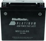 BikeMaster AGM Battery - MS12-20-BS
