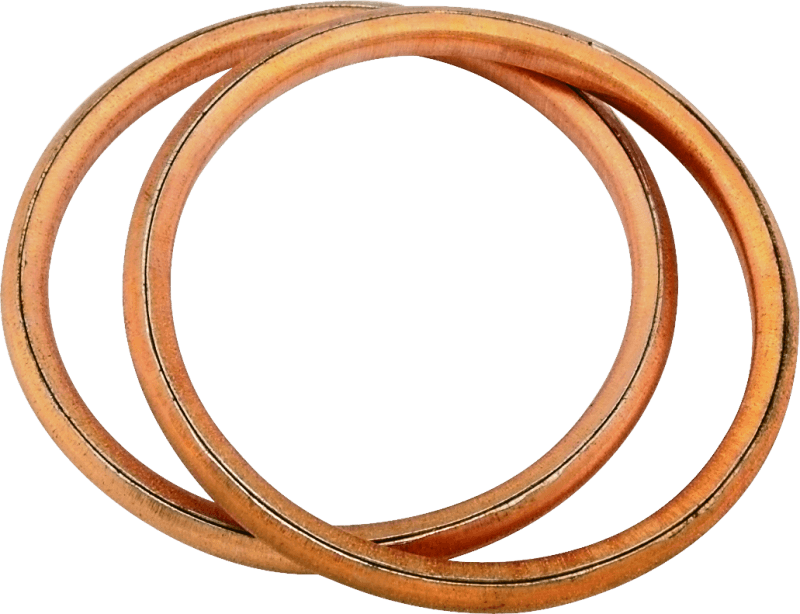 Bikers Choice 66-84 Shovelhead Choice Round Copper Exhaust Gaskets Pr - Powersports Haven