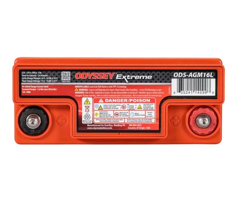 Odyssey Battery Powersport Extreme AGM Battery (PC680) - Powersports Haven