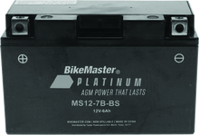Load image into Gallery viewer, BikeMaster AGM Battery - MS12-7B-BS - Powersports Haven