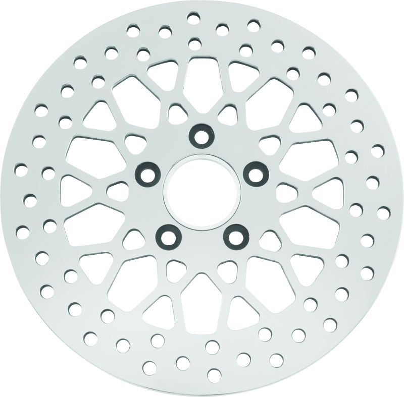 Bikers Choice 11.5 Inch Rear Mesh Brake Rotor 84-17 Big Twin & XL Except 08-17 FLH FLT - Powersports Haven