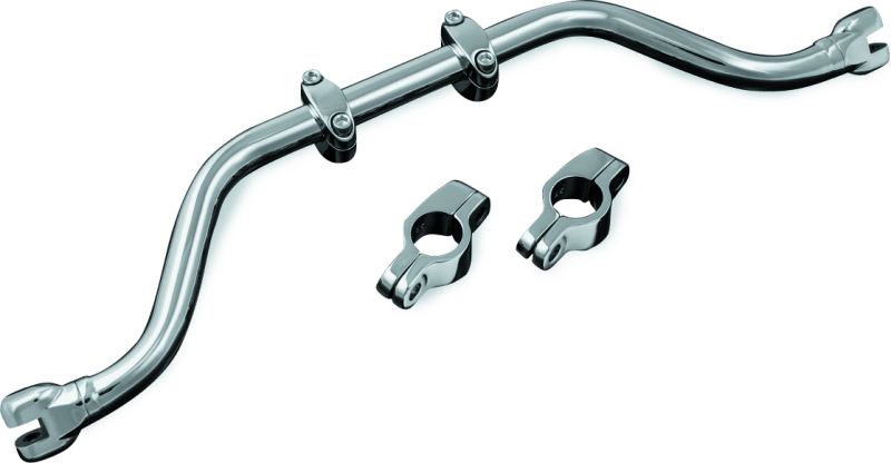 Kuryakyn Adjustable Mustache Bar For 86-17 Softail Chrome - Powersports Haven