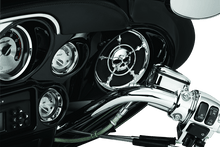 Load image into Gallery viewer, Kuryakyn Zombie Speaker Grills Chrome - Powersports Haven