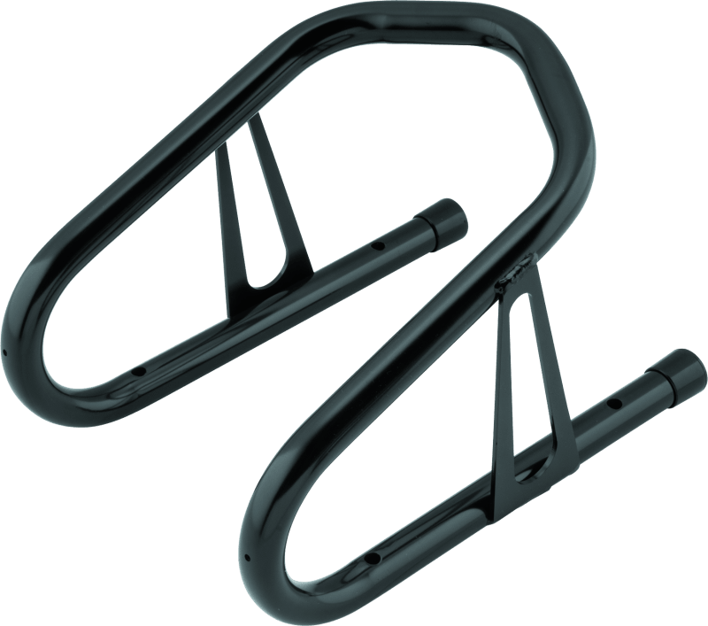 BikeMaster 6-1/2in Wheel Chock - Black - Powersports Haven