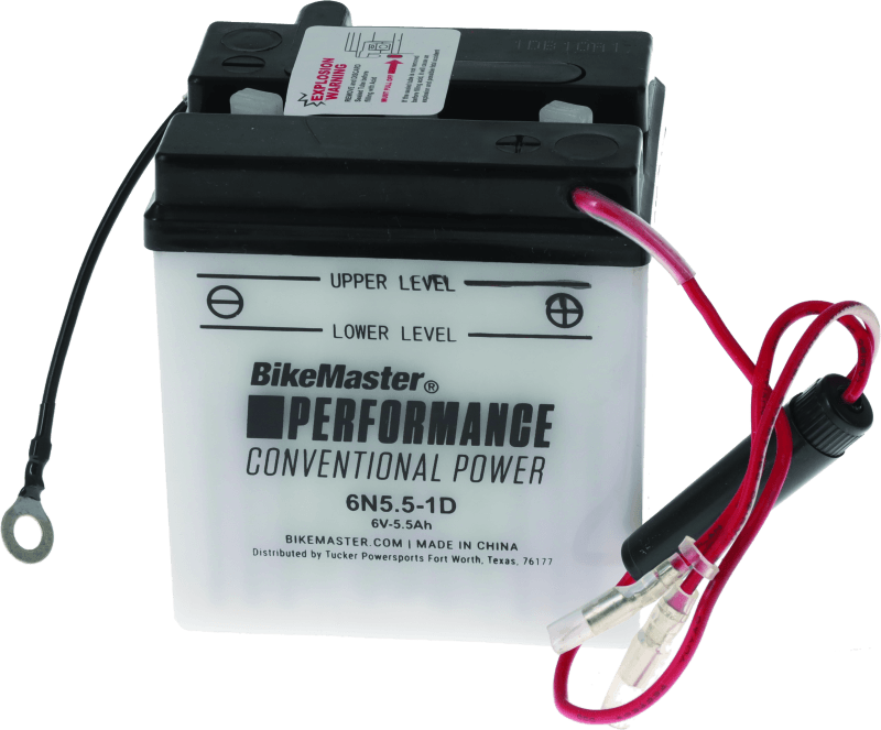 BikeMaster 6N5.5-1D Battery - Powersports Haven