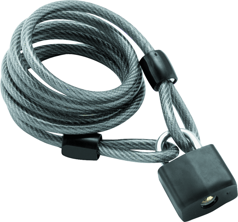 Bully Lock Cable w/ Padlock - 10mm - Powersports Haven