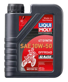LIQUI MOLY 1L Motorbike 4T Synth SAE 10W50 Offroad Race - Case of 6