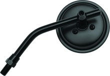 Load image into Gallery viewer, BikeMaster 3in Adjustable Round Mirror 10mm - Each - Black - Powersports Haven