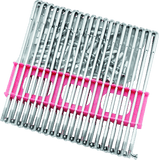 Bikers Choice 40-98 Chrome Front/Rear Spokes Replaces H-D 43032-40C Fits Steel Hub W/ 16in Rim