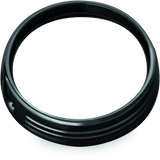 Kuryakyn 7in Headlight Trim Ring Black