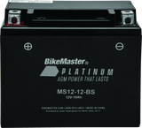 BikeMaster AGM Battery - MS12-12-BS