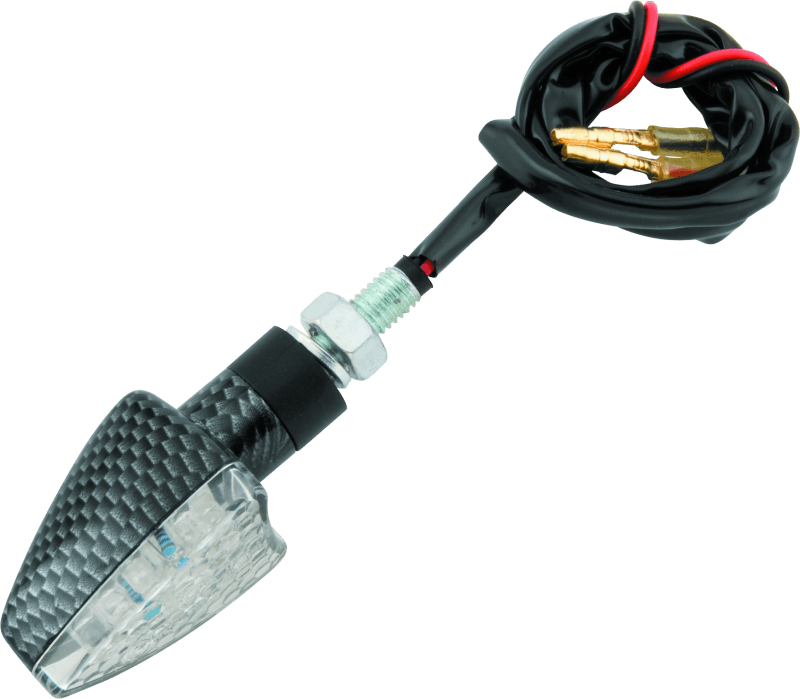 BikeMaster LED Narrow Arrow Pair Carbon - Powersports Haven