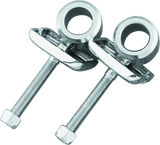 Bikers Choice 79-99 XL 73-E86 FL FX 82-94 FXR 80-83 FLT Chrome Axle Adjusters Replaces H-D 41530-84T
