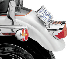 Load image into Gallery viewer, Kuryakyn Tail Lamp Visor With Slots Chrome - Powersports Haven