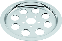 Load image into Gallery viewer, Bikers Choice 84-99 Big Twin Chrome Pulley Cover 70 Tooth Replaces H-D 91733-85 - Powersports Haven