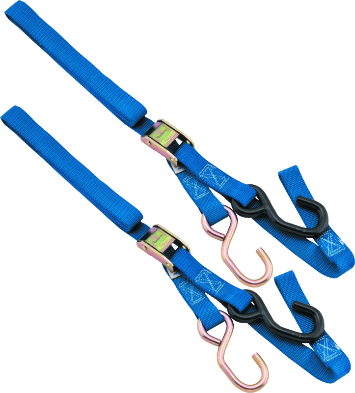 BikeMaster Tiedown Integrated Softhook - Blue - Powersports Haven