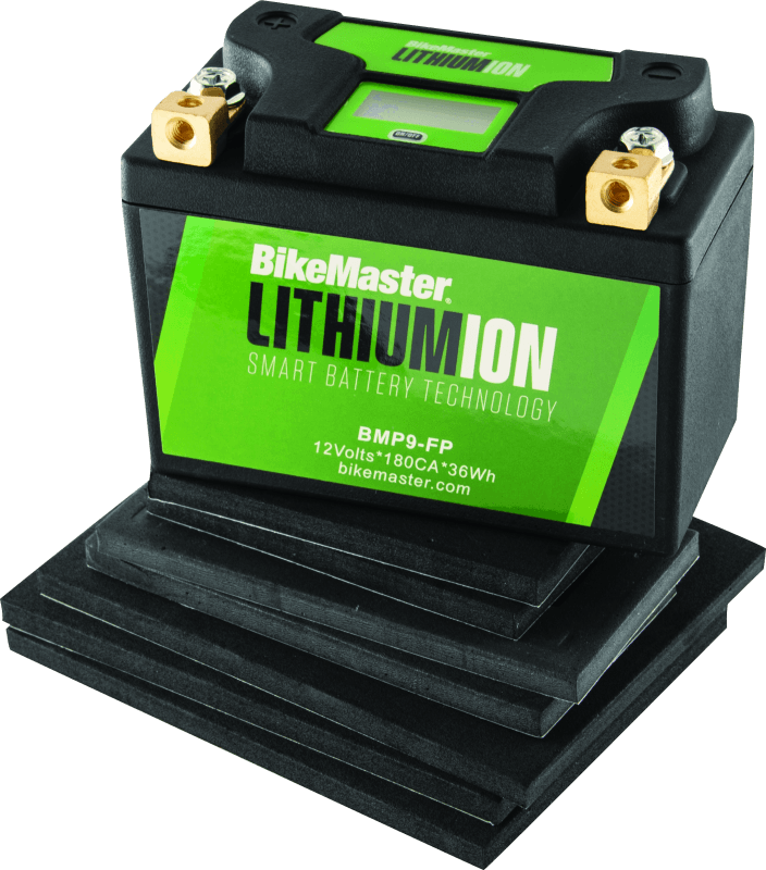 BikeMaster Lithium Ion 2.0 Battery BMP9-FP - Powersports Haven