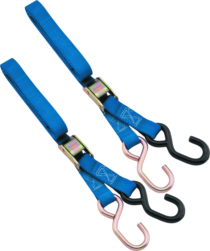 BikeMaster Tiedown 1in - Blue - Powersports Haven