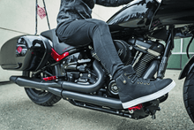 Load image into Gallery viewer, Speed and Strength Mad Dash Leather Shoes Black/White Womens Size - 6 - Powersports Haven