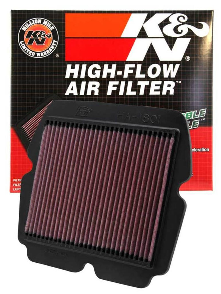 K&N 01-08 Honda GL1800 Gold Wing Replacement Air Filter - Powersports Haven