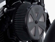 Load image into Gallery viewer, Vance & Hines Black Skullcap Crown Intake Cover - Powersports Haven