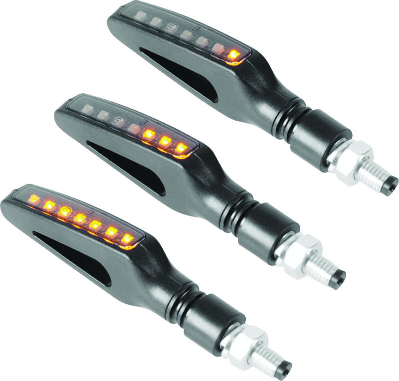 BikeMaster Hollow Sequential Turn Signal - Powersports Haven