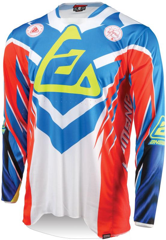 Answer 25 Elite Xotic Jersey Red/White/Blue Youth - XL - Powersports Haven