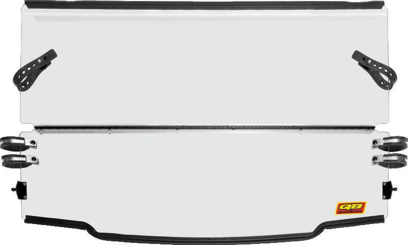 QuadBoss 17-21 Polaris Ranger 500 Folding Windshield - Powersports Haven
