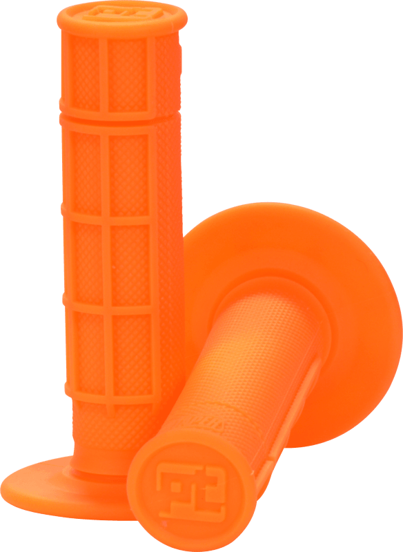 ProTaper 1/2 Waffle Grips - Neon Orange - Powersports Haven
