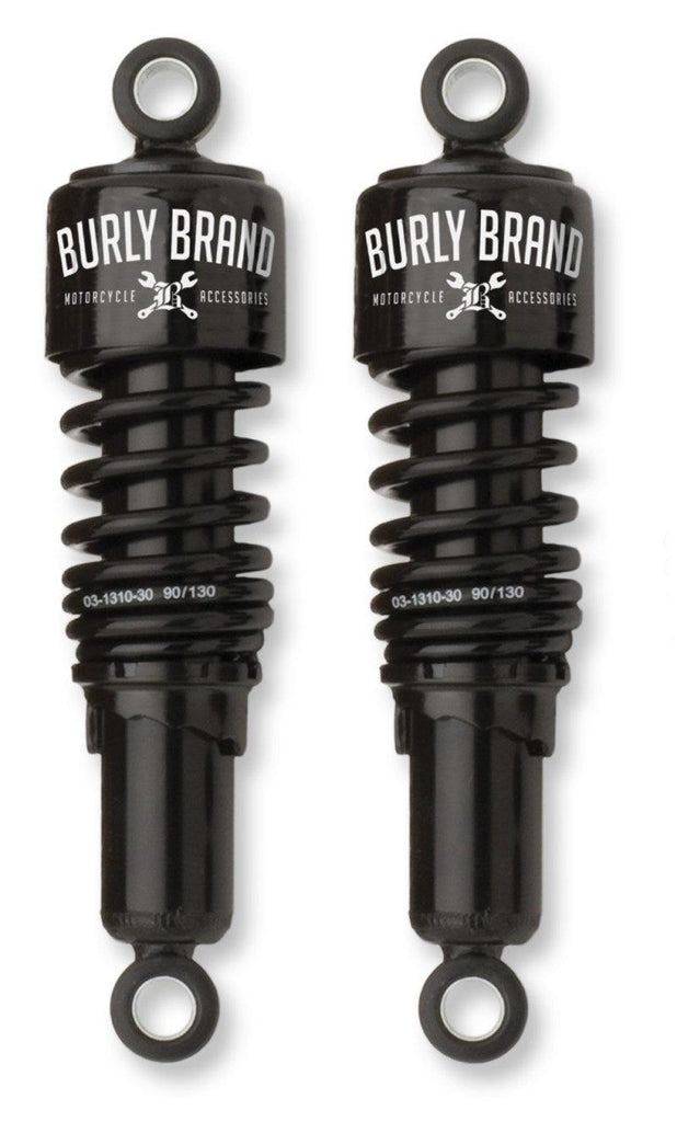 Burly Brand FLH Shocks - Black - Powersports Haven