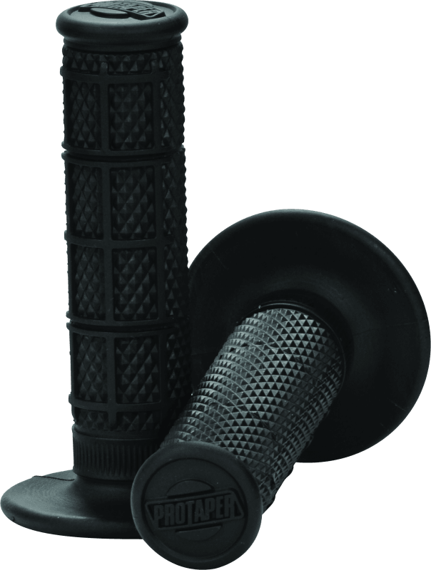 ProTaper 1/3 Waffle Grips - Black - Powersports Haven