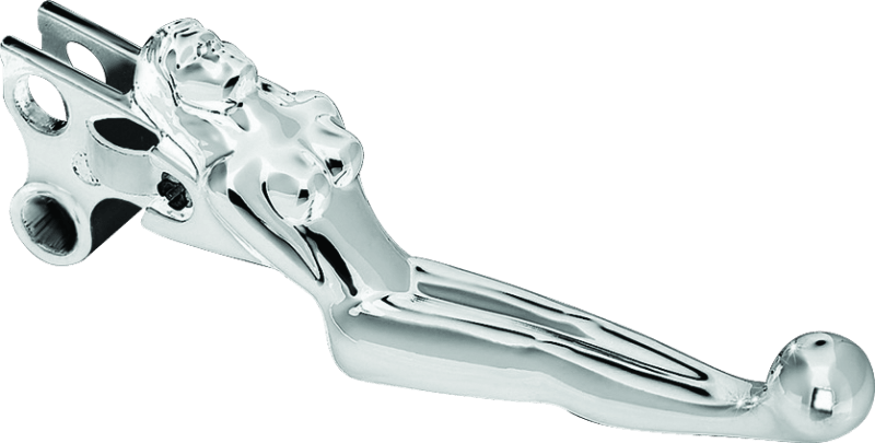 Kuryakyn Silhouette Levers 96-Up Cable Chrome - Powersports Haven