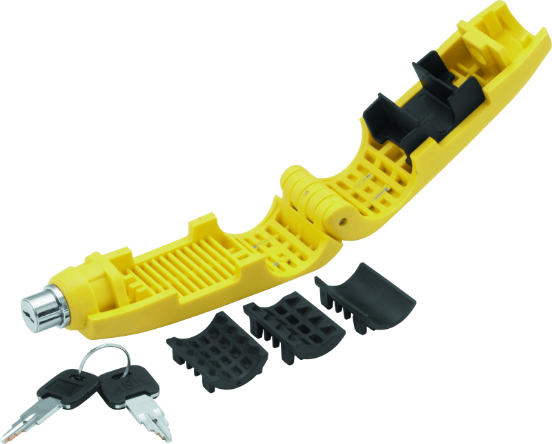 Bully Lock Bully Grip Lock - Yellow - Powersports Haven