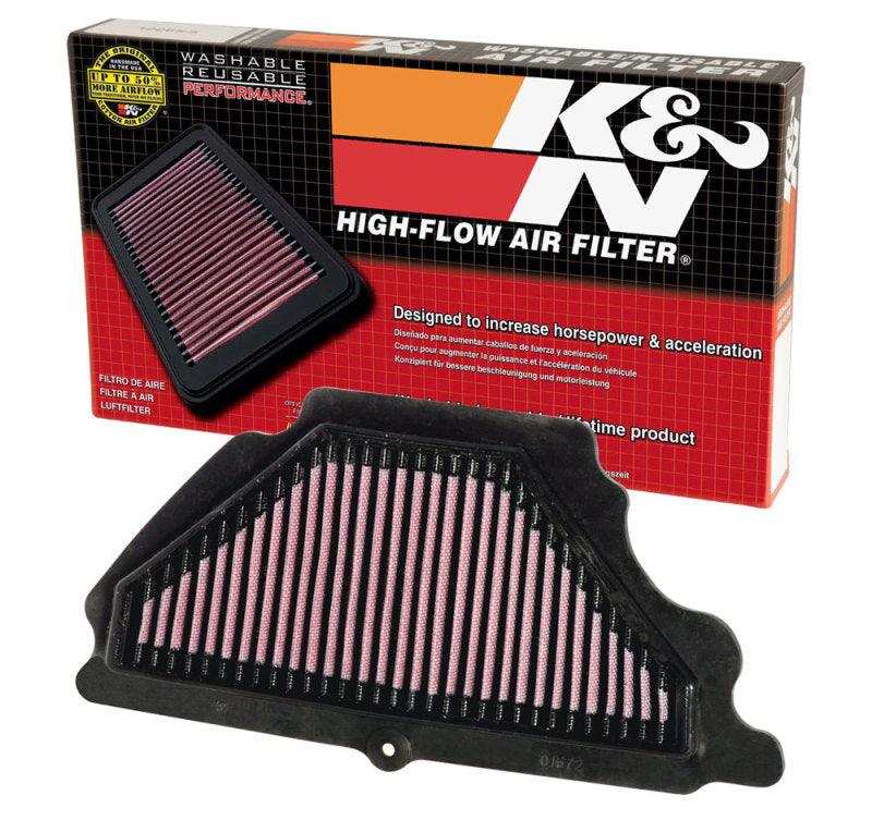 K&N 07-08 Kawasaki ZX6R Ninja Air Filter - Powersports Haven