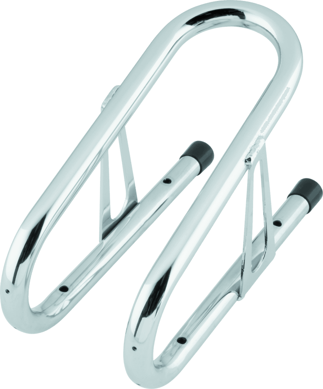 BikeMaster 3-1/2in Wheel Chock Chrome - Powersports Haven