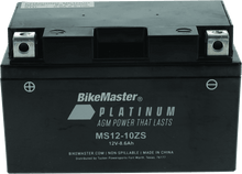 Load image into Gallery viewer, BikeMaster AGM Battery - MS12-10ZS - Powersports Haven
