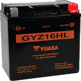 Yuasa GYZ16HL High Performance Maintenance Free AGM 12-Volt Battery
