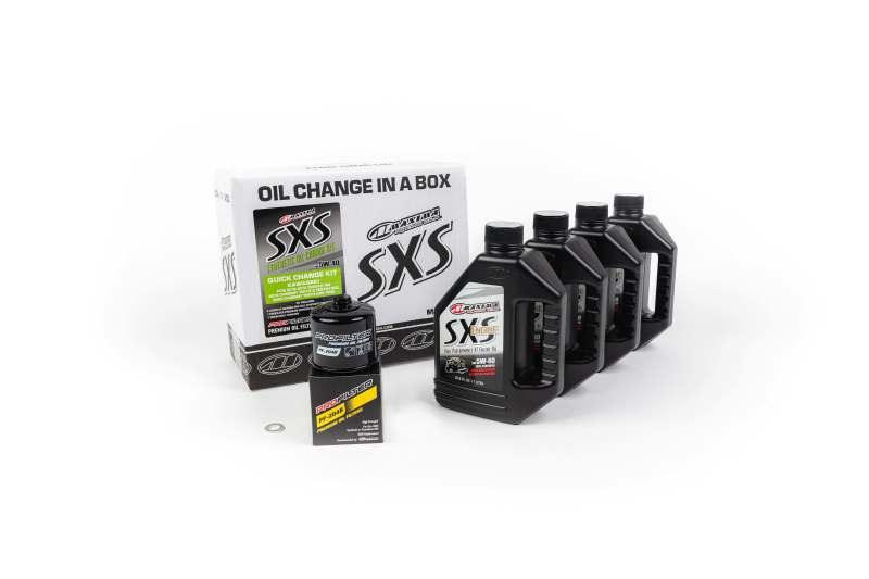 Maxima SXS Kawasaki Teryz KRX Quick Change Kit 5W-40 - Powersports Haven