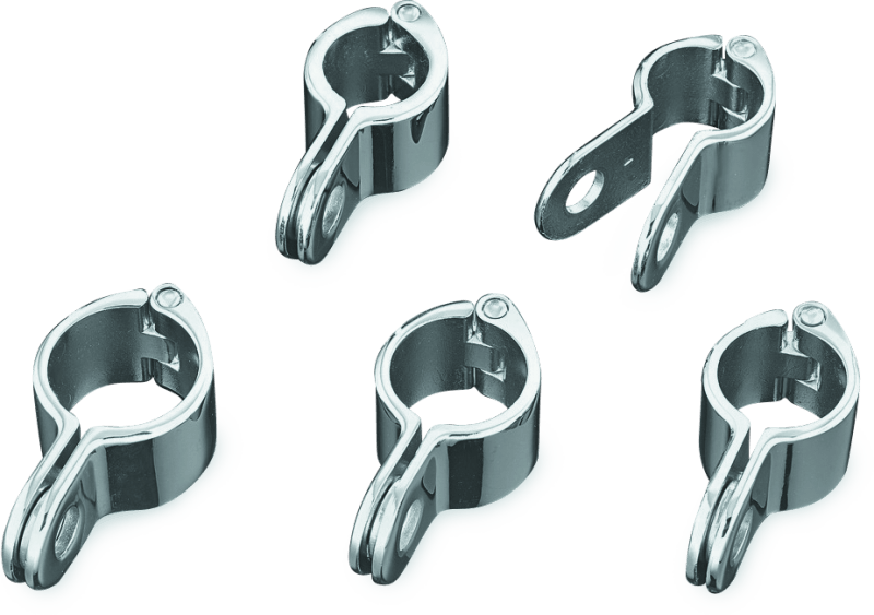 Kuryakyn 1inch Magnum Quick Clamp Chrome (Each) - Powersports Haven