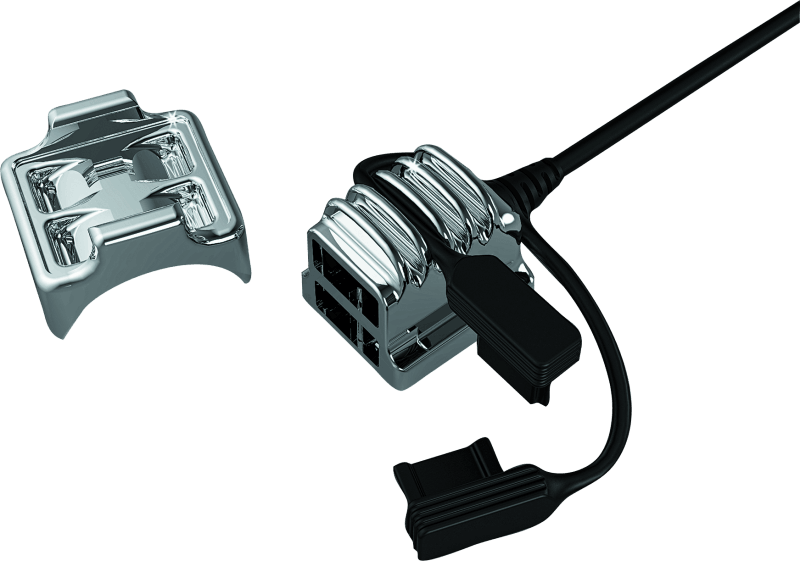 Kuryakyn USB Power Port Universal Charger Chrome - Powersports Haven