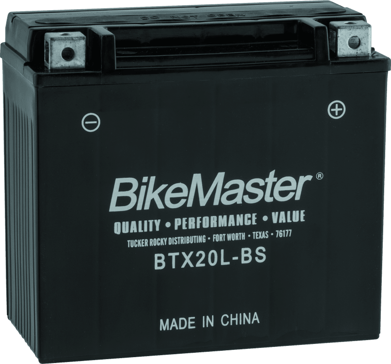 BikeMaster BTX20L-BS Battery - Powersports Haven