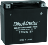 BikeMaster Battery - BTX20L-BS