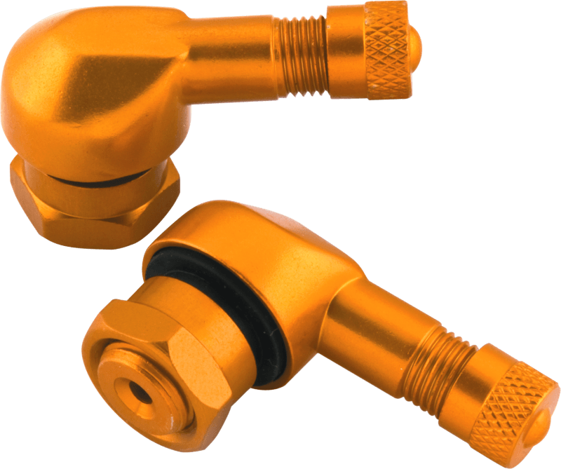 BikeMaster Valve Stem 2/Piece Pack Gold - Powersports Haven