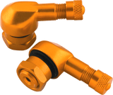 BikeMaster Valve Stem 2/Piece Pack Gold