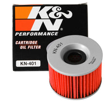 Load image into Gallery viewer, K&N Honda / Kawasaki / Yamaha / Triumph 3in OD x .75ID x 2.210in H Oil Filter - Powersports Haven