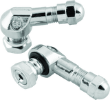 BikeMaster Valve Stem 2/Piece Pack Chrome