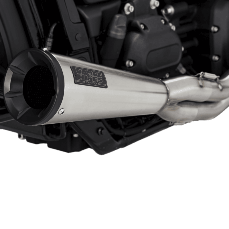 Vance & Hines HD Softail Fat Bob 18-22 SS 2-1 PCX Full System Exhaust - Powersports Haven